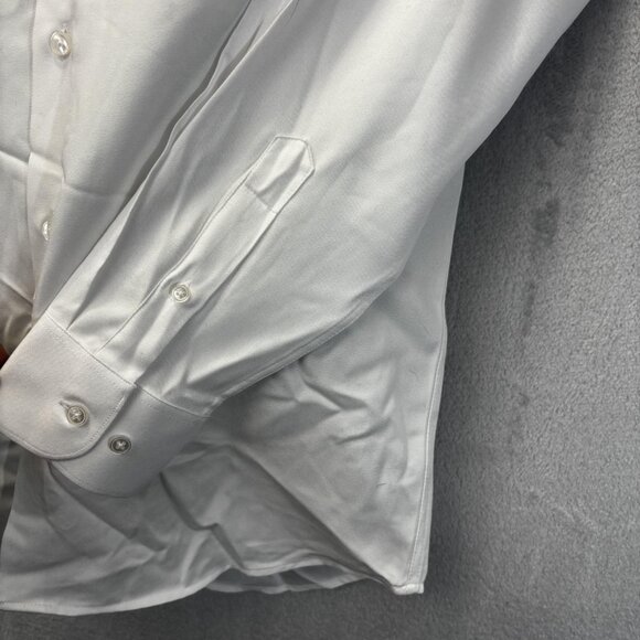 NWT Bill Blass Traveler Button Up Twill Shirt Mens Small Slim Fit Wrinkle Free - Picture 11 of 11